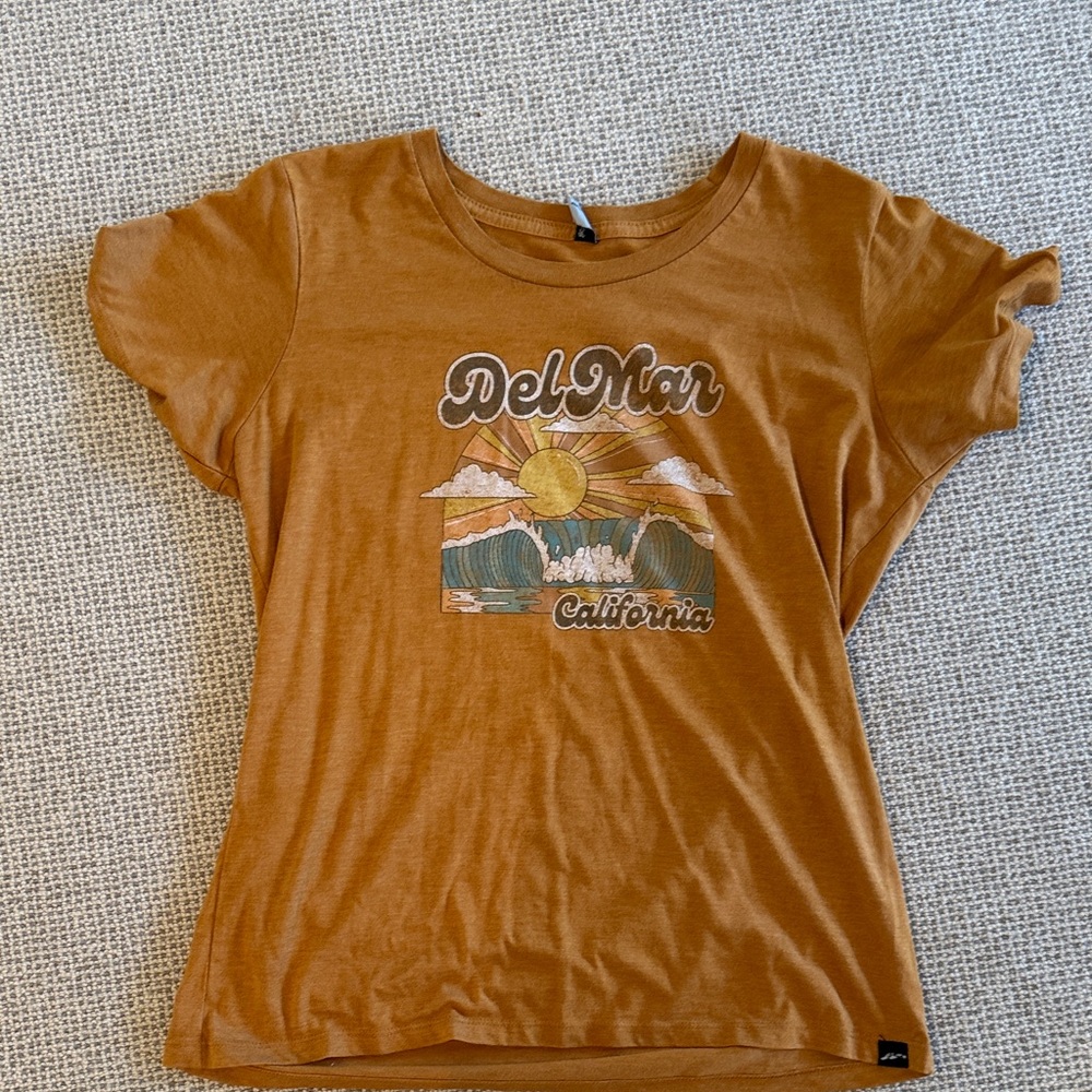Del Mar tee - women’s sizes sold out so I wore youth XL